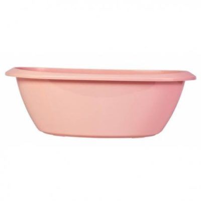 bañera rosa
