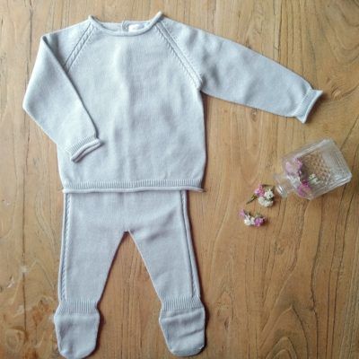 Conjunto Polaina Azul Medio