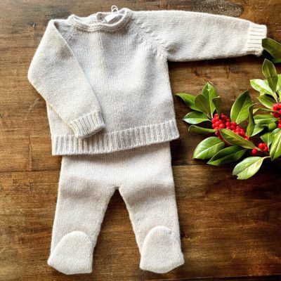 Conjunto Jersey y Polaina Crudo