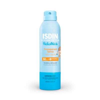 Fotoprotector ISDIN Pediatrics Transparent Spray Wet Skin SPF 50