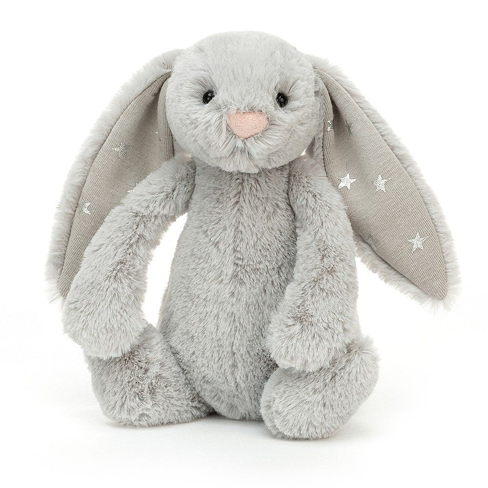 Conejito Bashful Estrellas Gris