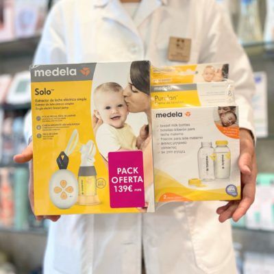 Solo™ Sacaleches eléctrico simple Pack Promoción