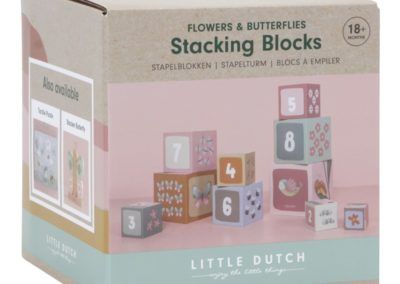 Bloques Apilables Flores & Mariposas Little Dutch