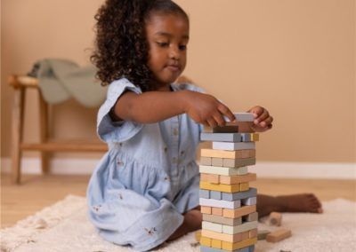 Juego de torre de madera Little Dutch