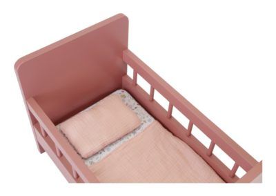 Cama de muñecas con textiles Little Dutch