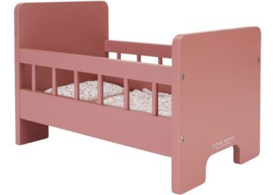 Cama de muñecas con textiles Little Dutch