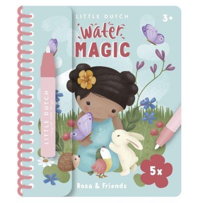 Libro mágico de colorear rosa & friends Little Dutch
