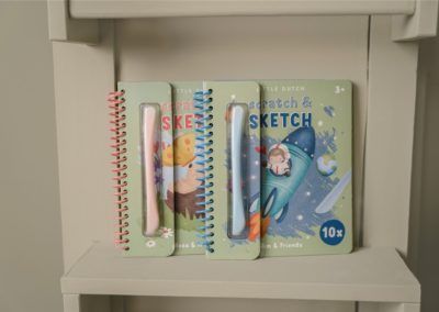 Libro de rascar Jim & Friends Little Dutch