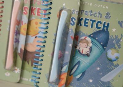 Libro de rascar Jim & Friends Little Dutch