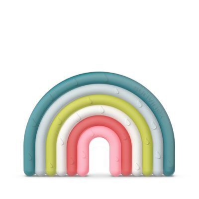 Mordedor de Silicona +0m Arcoiris Multicolor Suavinex
