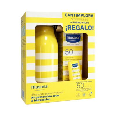 Pack Leche Solar Spf50+ 100ml + Stick Solar Spf50 9ml, Mustela