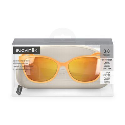 Gafas de Sol Kids Suavinex 3-8 años polarizada Cuadrada Amarilla