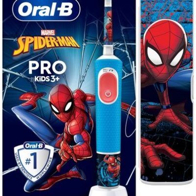 Cepillo Eléctrico Oral B Pro Kids Spiderman +3a