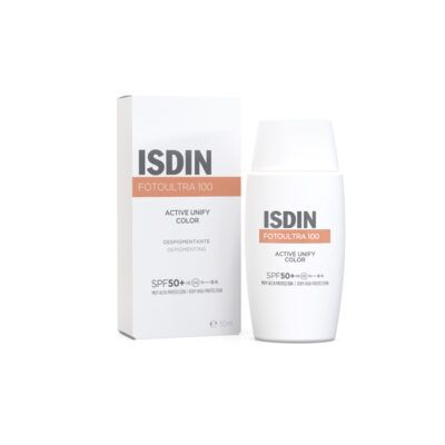 Fotoprotector Fotoultra 100 Active Unify Color SPF50+ 50ml ISDIN