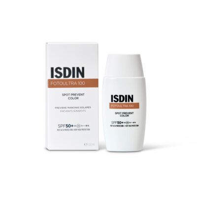 Fotoprotector Fotoultra 100 Spot Prevent Color SPF50+ 50ml ISDIN