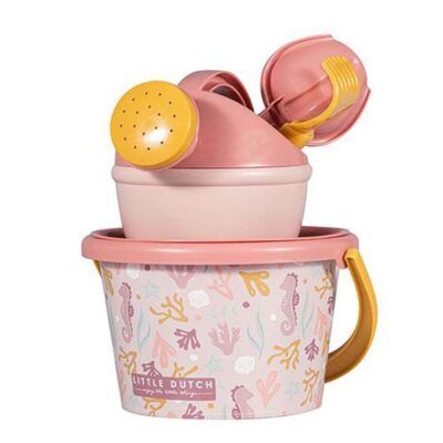 Set Playa 5 Piezas Ocean Dreams Rosa Little Dutch