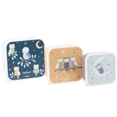Set 3 Cajas Almuerzo Magical Forest TUTETE