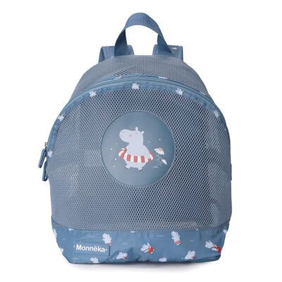 Mochila Infantil Antiarena Hippos Monnëka
