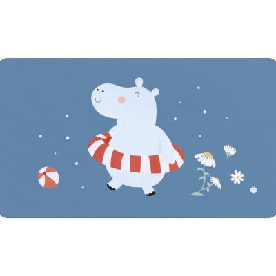 Toalla Playa Microfibra Hippos Monnëka