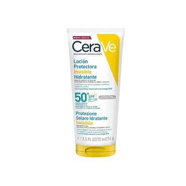 Loción Protectora Invisible Hidratante SPF50+ 75ml CERAVE