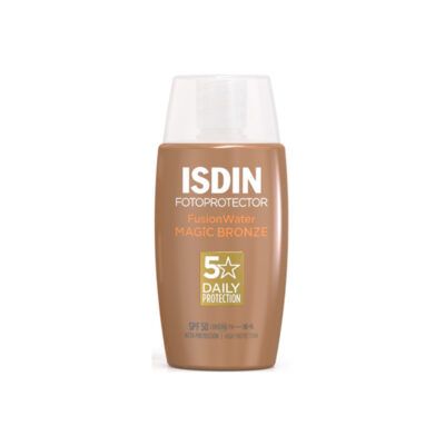 Fotoprotector fusion water magic broncer SPF 50 50ml ISDIN
