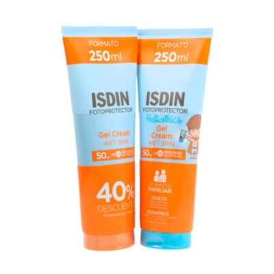 Fotoprotector Pack Gel Cream Wet Skin Spf50 250ml + Gel Cream Wet Skin Pediatrics Spf50 250ml ISDIN